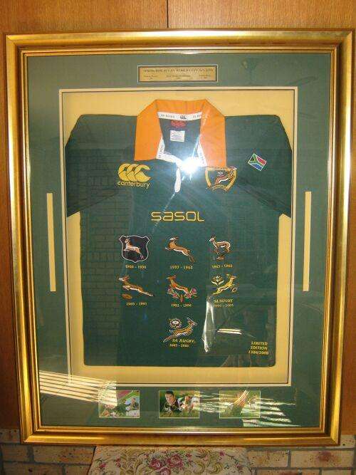 Springbok Rugby World Cup Captains 1906-2006