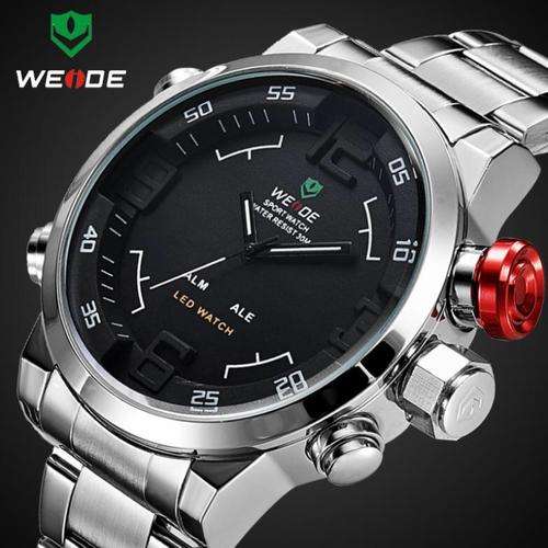 Weide Mens Sport Watch Black or White face available, local Stock and Cheap Shipping!!