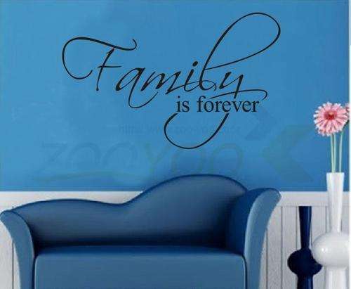 Family Is Forever-WALL DECAL-Must Have-Cheap Shipping!!
