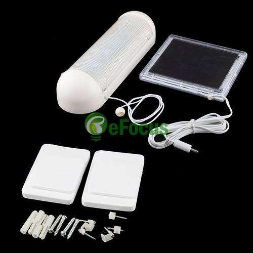 Solar Powered 5 Led Light-Great for your SHED or Outdoor Camping!!Cheap Shipping!!