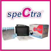 Spectra Breast Milk Cooler Kit + 5 BPA free bottles