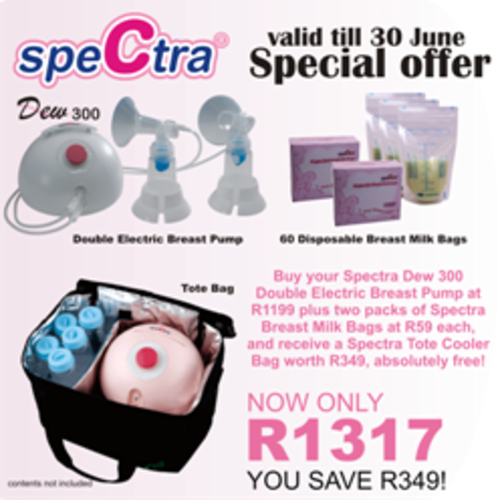 NEW! Complete Double Breast Pump, Cooler Kit and Milk Bags - Direct from the importer