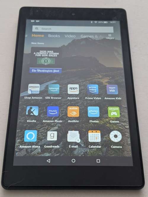 Fire HD 8 7th generation tablet + Sandisk Ultra 64gb microsd card