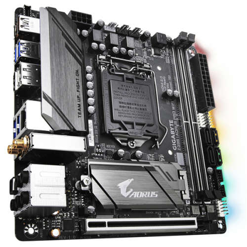 Gigabyte Z390 I AORUS PRO WIFI LGA 1151 (Socket H4) Mini ITX Motherboard (Supports 9th / 8th Gen Int