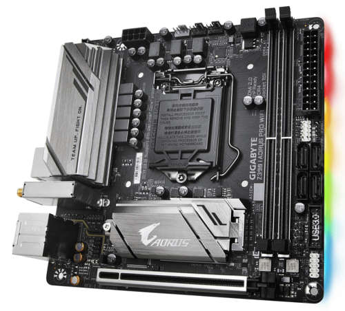 Gigabyte Z390 I AORUS PRO WIFI LGA 1151 (Socket H4) Mini ITX Motherboard (Supports 9th / 8th Gen Int