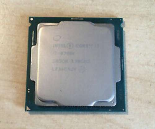 Intel Core i7-8700K 3.7GHz Hex Core 14nm Coffee Lake Socket LGA1151 Desktop CPU - Cooler Not Include