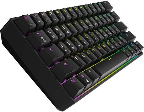 GK61 Mechanical Gaming Keyboard - 61 Keys Multi Color RGB Illuminated LED Backlit Wired