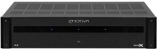 Emotiva Basx A3 Three-Channel Power Amplifier 3x140w 8 Ohms/3x200 watts 4 Ohms