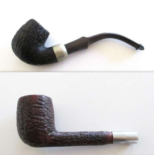 2 PIPES --ONE HAS NO MOUTHPIECE