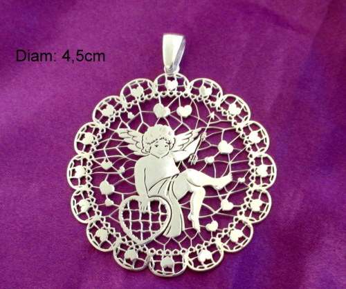 AN ART NOUVEAU STYLE PENDANT--STUNNING--NEW