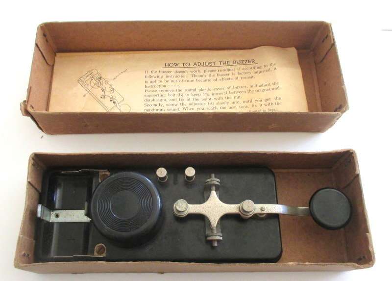 A morse code machine--Battery operated with instructions
