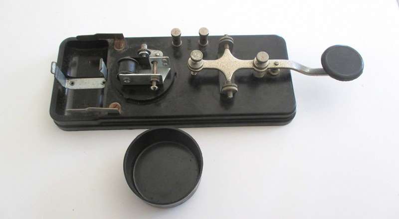 A morse code machine--Battery operated with instructions
