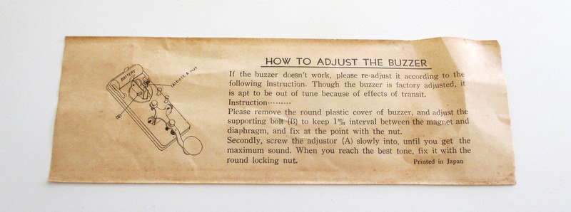 A morse code machine--Battery operated with instructions