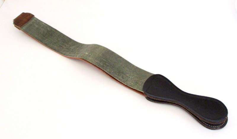 A STROP FOR SHARPENING CUT THROAT RAZORS
