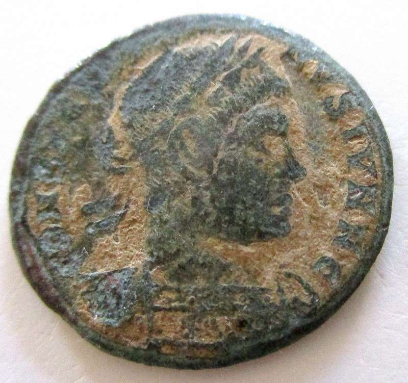 AN ANCIENT COIN 328-337 AD---CONSTANTINE--Over 1600 years old