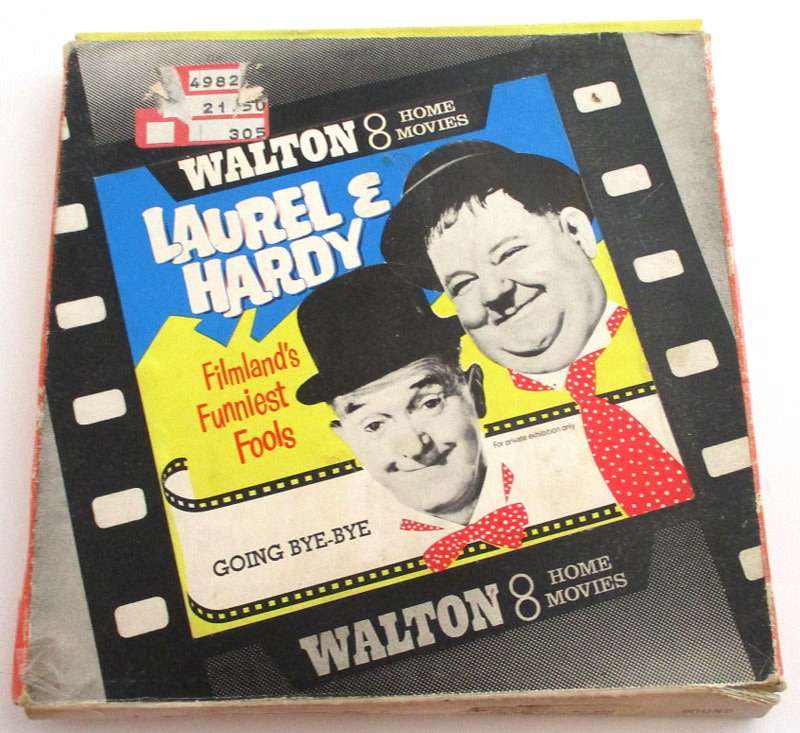 A LAUREL AND HARDY HOME MOVIE  "GOING,BYE BYE"---PLEASE READ
