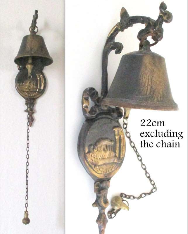 A VINTAGE METAL BELL
