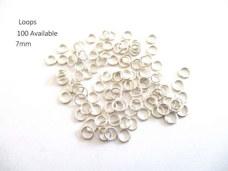 LOOPS 7mm ---100 AVAILABLE