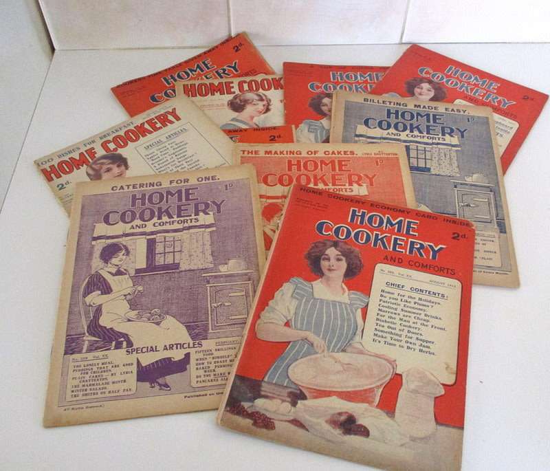 A UNIQUE SET OF 11 HOUSEKEEPING MAGAZINES FROM 1915 --1 month missing