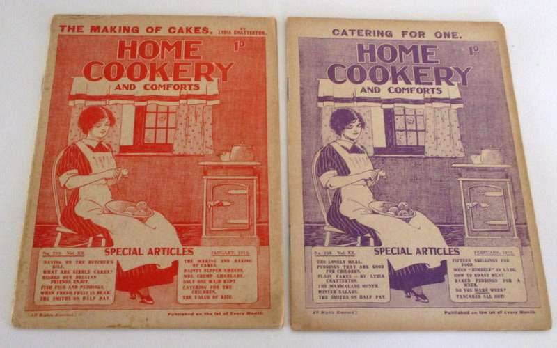 A UNIQUE SET OF 11 HOUSEKEEPING MAGAZINES FROM 1915 --1 month missing