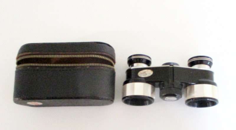MOTHER OF PEARL OPERA GLASSES IN THE ORIGINAL CASE