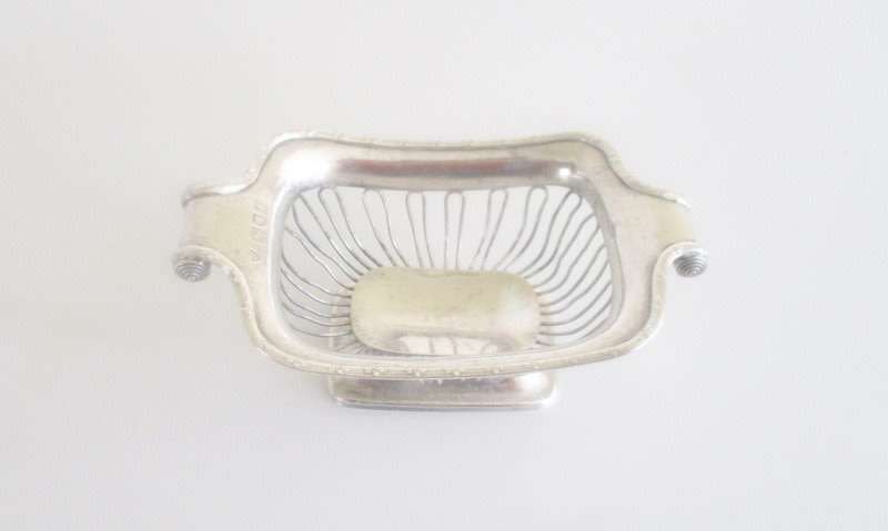A HALLMARKED SILVER BON BON DISH  ? OR ? 1906---A whopping 67,7gram