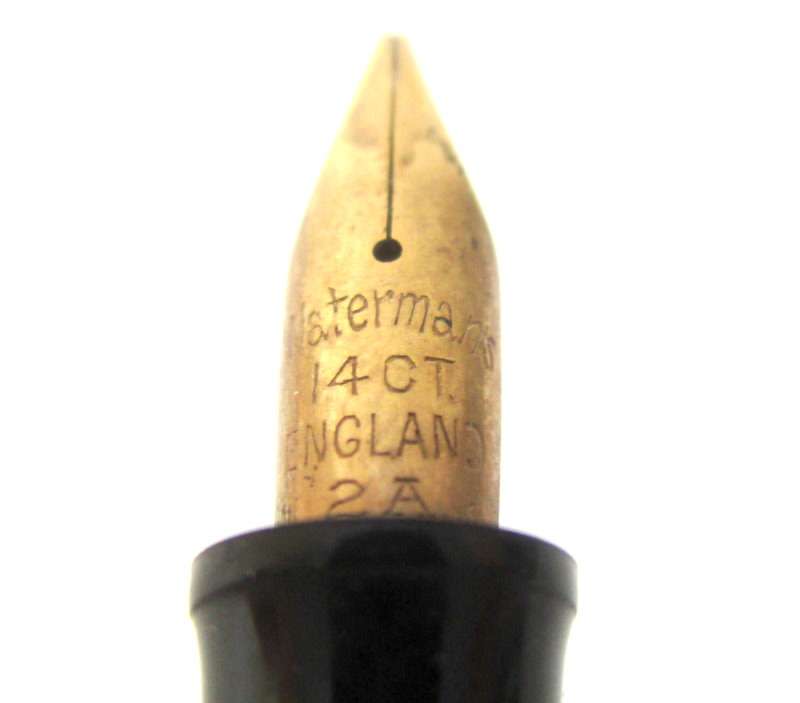 A WATERMAN FOUNTAIN PEN 14ct GOLD NIB AND A SHAEFFER SOUTHERN CROSS FUND PEN --PLEASE READ