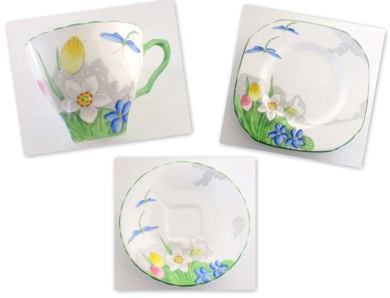 AN ART DECO  DELPHINE TRIO---2 Available