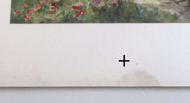 AN ORIGINAL WATERCOLOUR BY E.BATCHELOR
