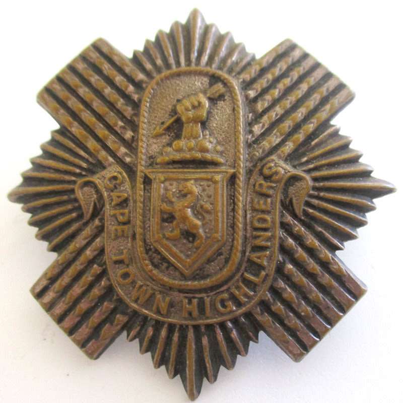 CAPE TOWN HIGHLANDERS BERET BADGE