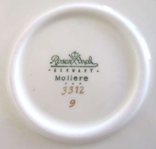AN EARLY ROSENTHAL MOLIERE BOWL---PERFECT (B)