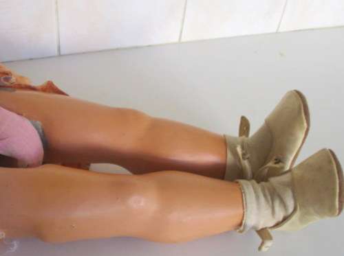 A VINTAGE 63cm SPANISH DOLL