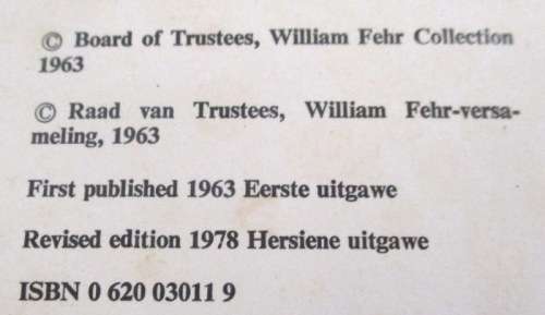 TREASURES OF THE CASTLE OF GOOD HOPE