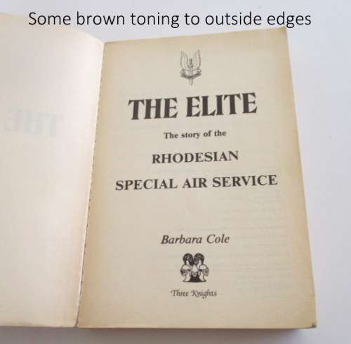 THE ELITE PAPERBACK BOOK BY BARBARA COLE