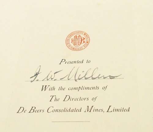 THE STORY OF DE BEERS HEDLEY A CHILVERS