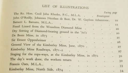 THE STORY OF DE BEERS HEDLEY A CHILVERS