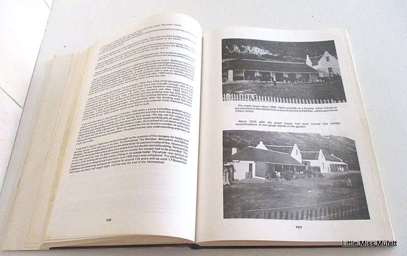 STORY OF THE FISH HOEK VALLEY BY MALCOLM COBERN--ILLUSTRATED