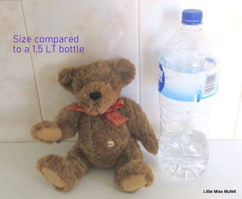A GERMAN SUNKID TEDDY BEAR--EXCELLENT CONDITION (A)