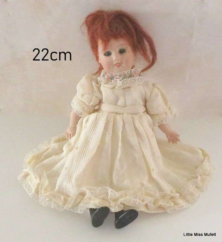 Armand Marseille Bisque Head Doll D.R.G.M 1989 copy using original mould