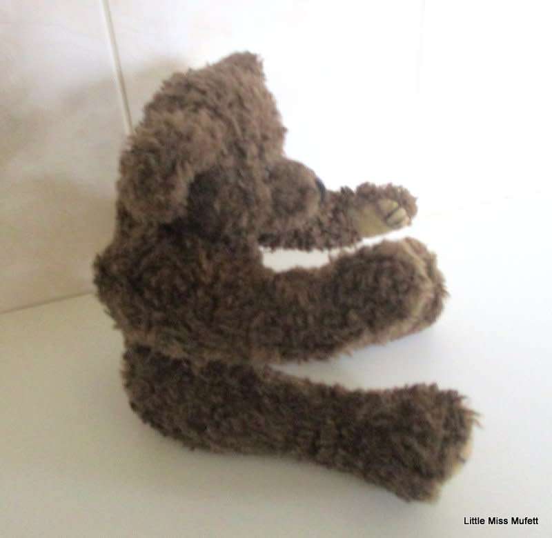 AN OAKBROOK TY INC TEDDY BEARWITH MOVABLE ARMS AND LEGS   ( B )