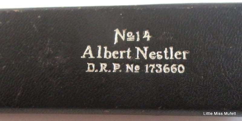AN ALBERT NESTLER RULER