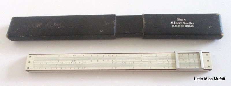 AN ALBERT NESTLER RULER