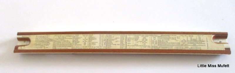 AN ALBERT NESTLER RULER