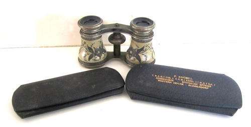 OPERA GLASSES AND 2 OTHER OPTICAL COLLECTABLES