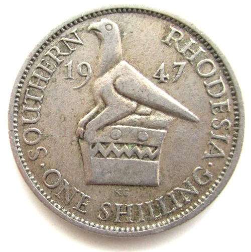 A 1947 SOUTHERN RHODESIA 1 SHILLING--SR 6