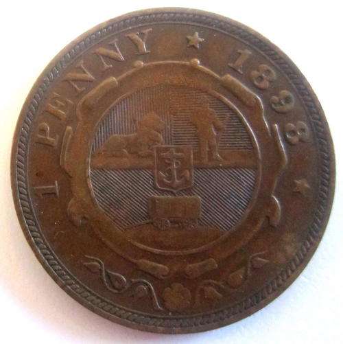 AN 1898 KRUGER PENNY