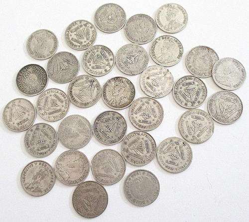 A LOT OF 1920's and 1930's ,800 SILVER TICKEY'S (FILLERS OR SCRAP)