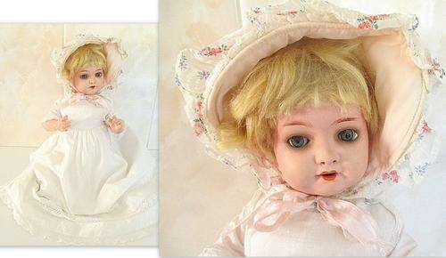A HEUBACH KOPPLESDORF ANTIQUE DOLL .