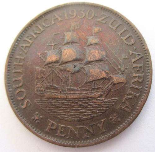 A 1930 UNION OF SOUTH AFRICA 1 PENNY