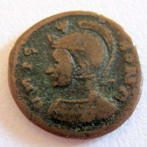AN ANCIENT COIN --Round the year  AD300--note size in cm
